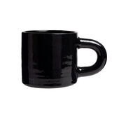 Black Philip Guston inspired mug